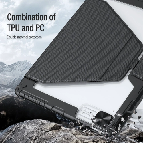 Etui Nillkin Bumper SnapSafe Apple iPad Pro 12.9 2020/2021/2022 (4., 5. i 6. generacji) niebieskie