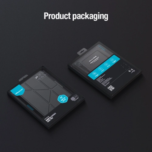 Etui Nillkin Bumper Leather Case Pro Samsung Galaxy Tab S9 FE+ Plus czarne