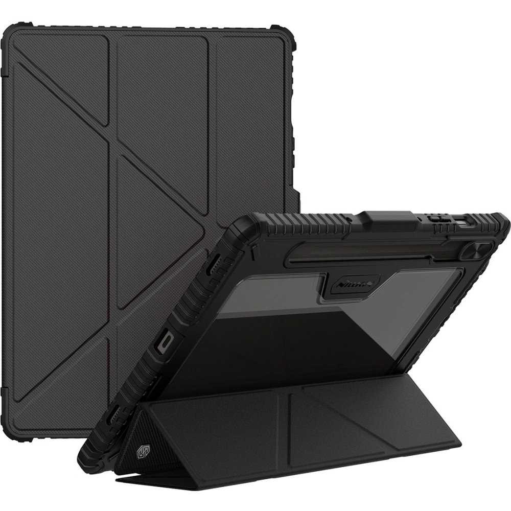 Hurtownia GSM - Etui Nillkin Bumper Leather Case Pro Samsung Galaxy Tab S9 černé - NLK1550 - {ean13} - Hurt