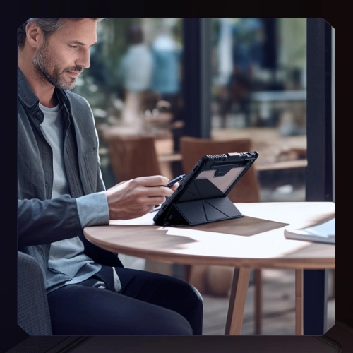 Etui Nillkin Bumper Leather Case Pro Samsung Galaxy Tab S9 czarne