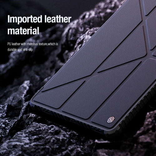 Etui Nillkin Bumper Leather Case Pro Samsung Galaxy Tab S9 czarne