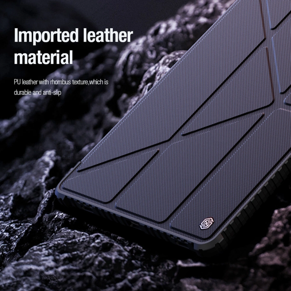 Hurtownia GSM - Etui Nillkin Bumper Leather Case Pro Samsung Galaxy Tab S9 černé - NLK1550 - {ean13} - Hurt
