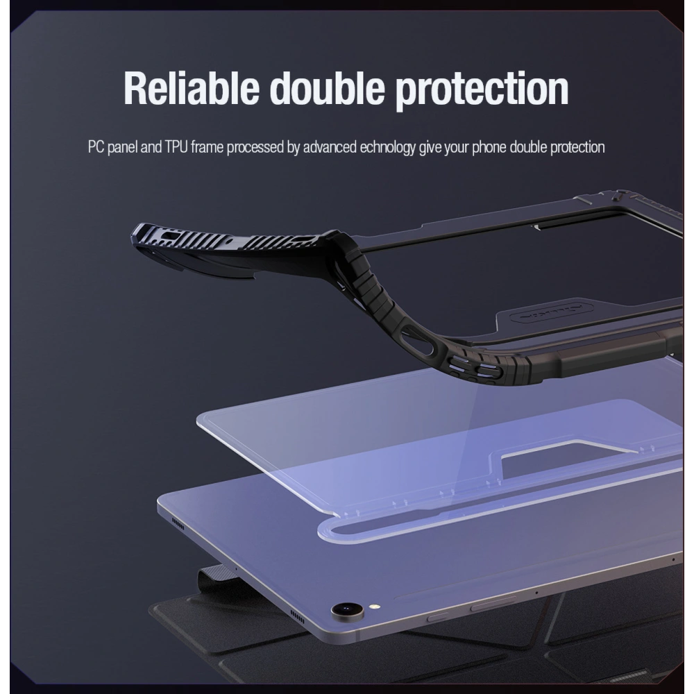 Hurtownia GSM - Etui Nillkin Bumper Leather Case Pro Samsung Galaxy Tab S9 fekete - NLK1550 - {ean13} - Hurt