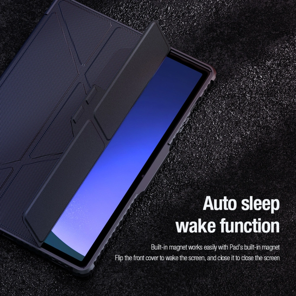 Hurtownia GSM - Etui Nillkin Bumper Leather Case Pro Samsung Galaxy Tab S9 černé - NLK1550 - {ean13} - Hurt