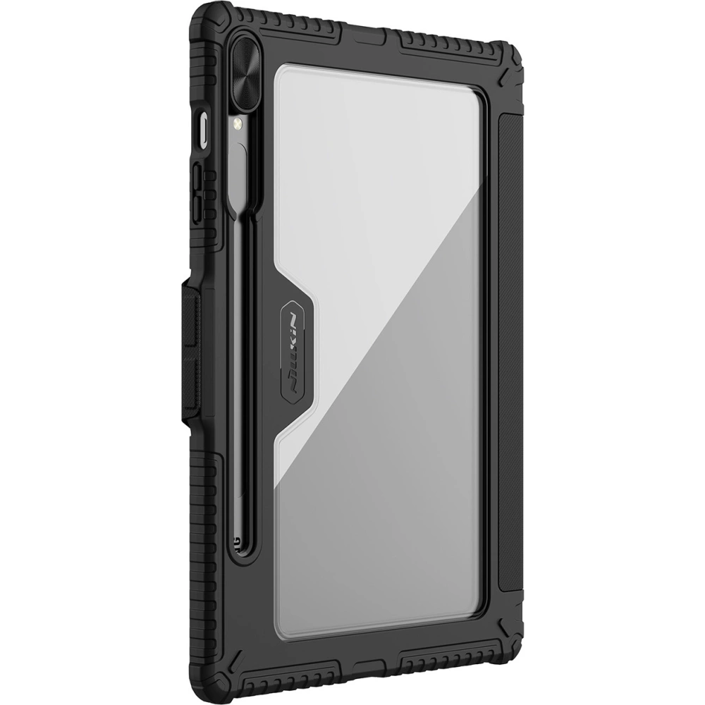Hurtownia GSM - Etui Nillkin Bumper Leather Case Pro Samsung Galaxy Tab S9+ Plus černé - NLK1551 - {ean13} - Hurt