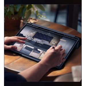 Wholesale Nillkin Bumper Leather Case Pro Samsung Galaxy Tab S9+ Plus / S10+ Plus black - NLK1551 - {ean13} - Hurt