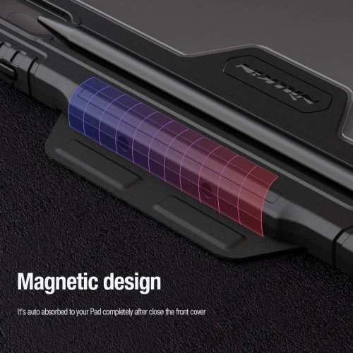 Etui Nillkin Bumper Leather Case Pro Samsung Galaxy Tab S9+ Plus / S10+ Plus czarne