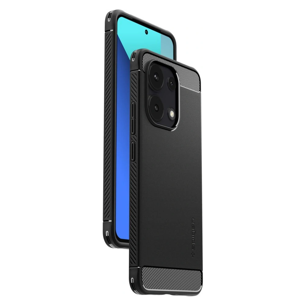 Hurtownia GSM - Case Spigen Rugged Armor Xiaomi Redmi Note 13 4G Mattschwarz - SPN3384 - {ean13} - Hurt