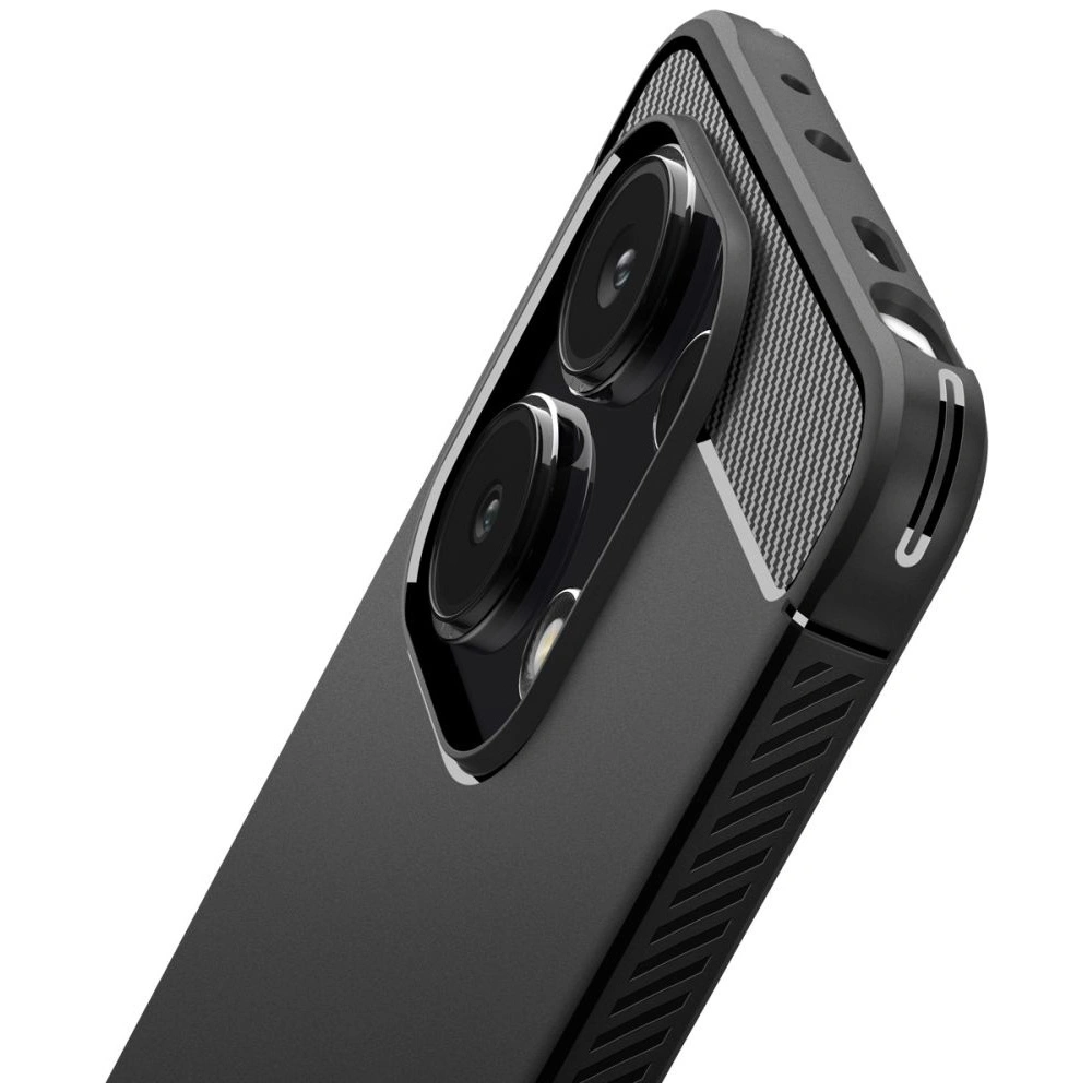 Hurtownia GSM - Case Spigen Rugged Armor Xiaomi Redmi Note 13 4G Mattschwarz - SPN3384 - {ean13} - Hurt