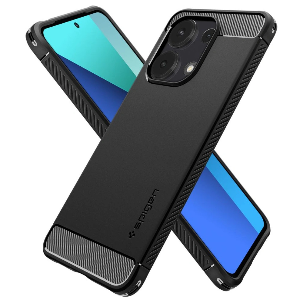 Hurtownia GSM - Case Spigen Rugged Armor Xiaomi Redmi Note 13 4G Mattschwarz - SPN3384 - {ean13} - Hurt