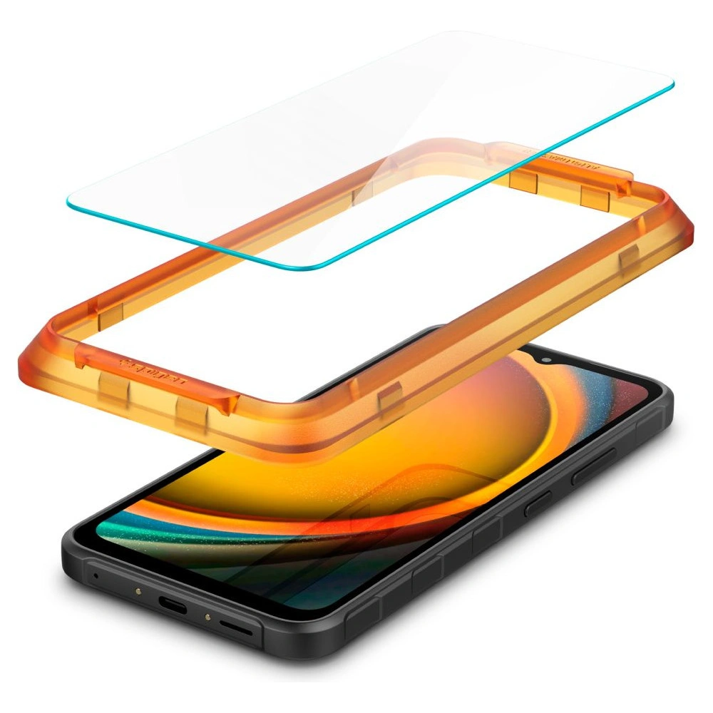 Hurtownia GSM - Gehärtetes Glas Spigen GLAS.tR AlignMaster Samsung Galaxy Xcover 7 Clear [2 PACK] - SPN3385 - {ean13} - Hurt