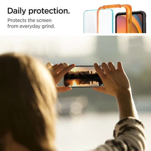 Szkło hartowane Spigen GLAS.tR AlignMaster Samsung Galaxy Xcover 7 Clear [2 PACK]