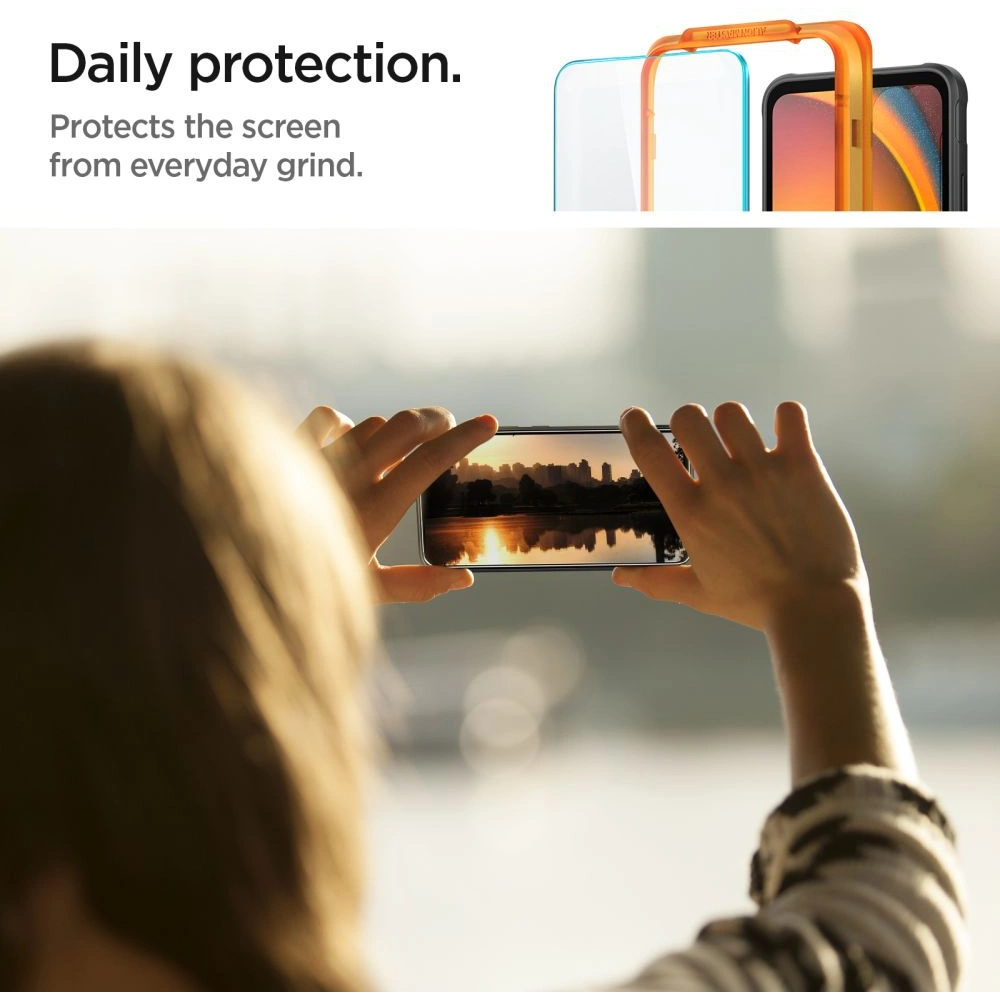 Hurtownia GSM - Gehärtetes Glas Spigen GLAS.tR AlignMaster Samsung Galaxy Xcover 7 Clear [2 PACK] - SPN3385 - {ean13} - Hurt