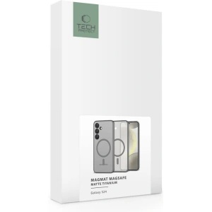 Etui Tech-Protect MagMat MagSafe Samsung Galaxy S24 Matte Titanium