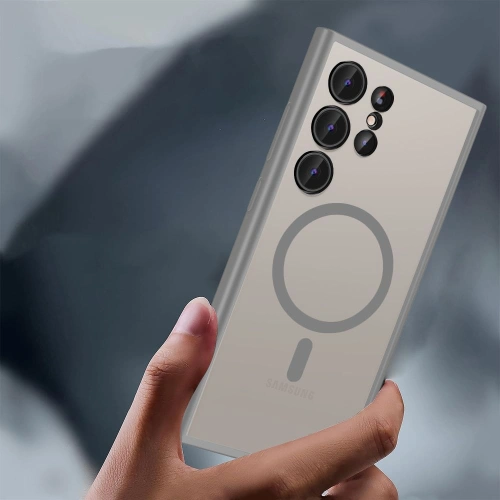 Etui Tech-Protect MagMat MagSafe Samsung Galaxy S24 Ultra Matte Titanium