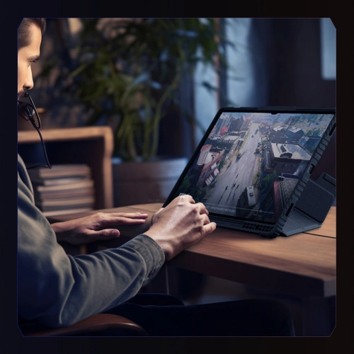 Etui Nillkin Bumper Leather Case Pro Samsung Galaxy Tab S9 Ultra / S10 Ultra czarne