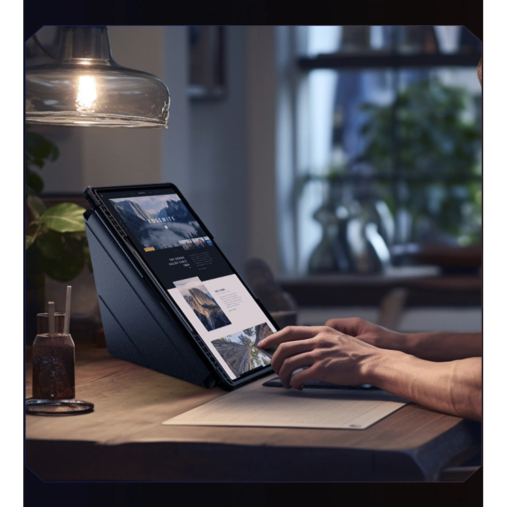 Wholesale Nillkin Bumper Leather Case Pro Samsung Galaxy Tab S9 Ultra / S10 Ultra black - NLK1552 - {ean13} - Hurt
