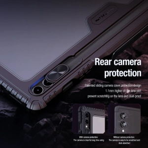 Hurtownia GSM - Etui Nillkin Bumper Leather Case Pro Samsung Galaxy Tab S9 Ultra / S10 Ultra fekete - NLK1552 - {ean13} - Hurt