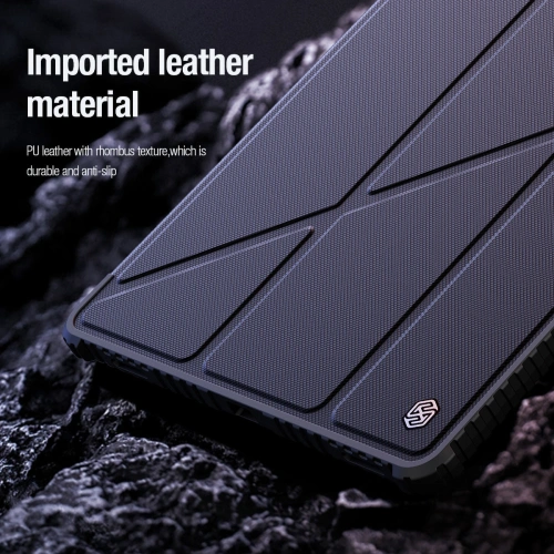 Etui Nillkin Bumper Leather Case Pro Samsung Galaxy Tab S9 Ultra / S10 Ultra czarne