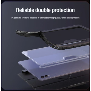 Hurtownia GSM - Etui Nillkin Bumper Leather Case Pro Samsung Galaxy Tab S9 Ultra / S10 Ultra fekete - NLK1552 - {ean13} - Hurt
