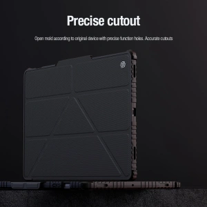Hurtownia GSM - Etui Nillkin Bumper Leather Case Pro Samsung Galaxy Tab S9 Ultra / S10 Ultra fekete - NLK1552 - {ean13} - Hurt