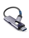 Hurtownia GSM - Cititor de carduri Tech-Protect UltraBoost Lightning / USB-A, MicroSD, MicroSDXC, MMC Micro, RS Micro, SDHC, SDXC, SD Gri - THP2755 - {ean13} - Hurt