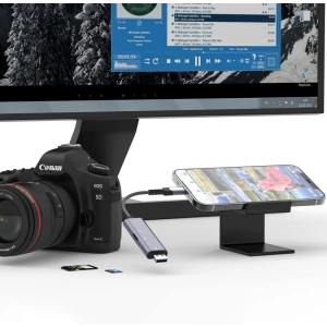 Hurtownia GSM - Karteleser Tech-Protect UltraBoost Lightning / USB-A, MicroSD, MicroSDXC, MMC Micro, RS Micro, SDHC, SDXC, SD Grau - THP2755 - {ean13} - Hurt