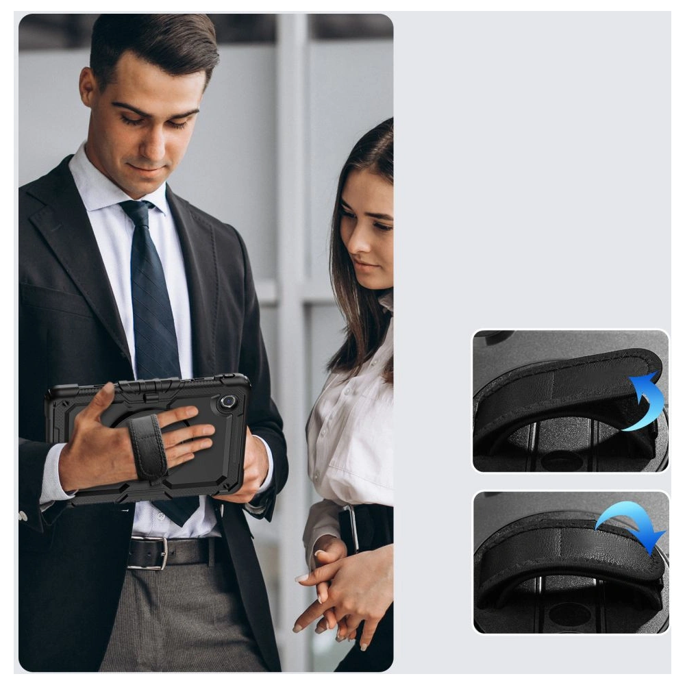 Hurtownia GSM - Etui Tech-Protect Solid360 Lenovo Tab M11 TB-330 Fekete - THP2756 - {ean13} - Hurt