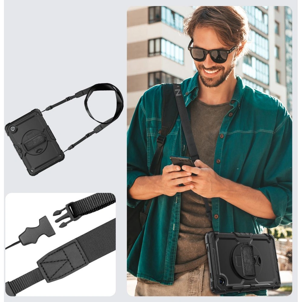 Hurtownia GSM - Etui Tech-Protect Solid360 Lenovo Tab M11 TB-330 Fekete - THP2756 - {ean13} - Hurt