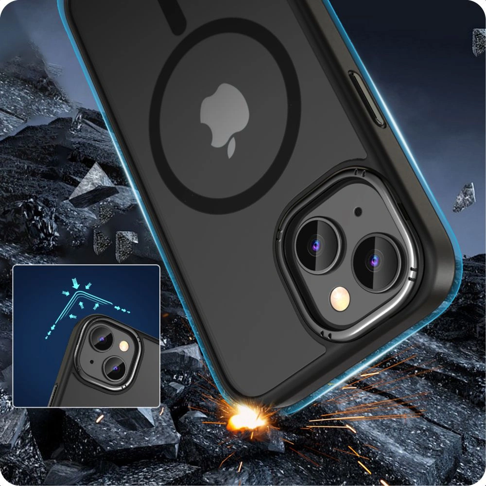 Hurtownia GSM - Case Tech-Protect MagMat 2 MagSafe Apple iPhone 15 Matt Schwarz - THP2760 - {ean13} - Hurt