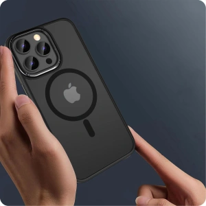 Hurtownia GSM - Case Tech-Protect MagMat 2 MagSafe Apple iPhone 15 Pro Max Matt Schwarz - THP2761 - {ean13} - Hurt