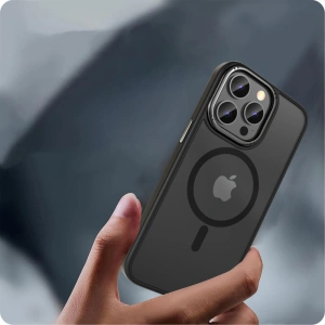 Wholesale Tech-Protect MagMat 2 MagSafe Apple iPhone 15 Pro Max Matte Black - THP2761 - {ean13} - Hurt