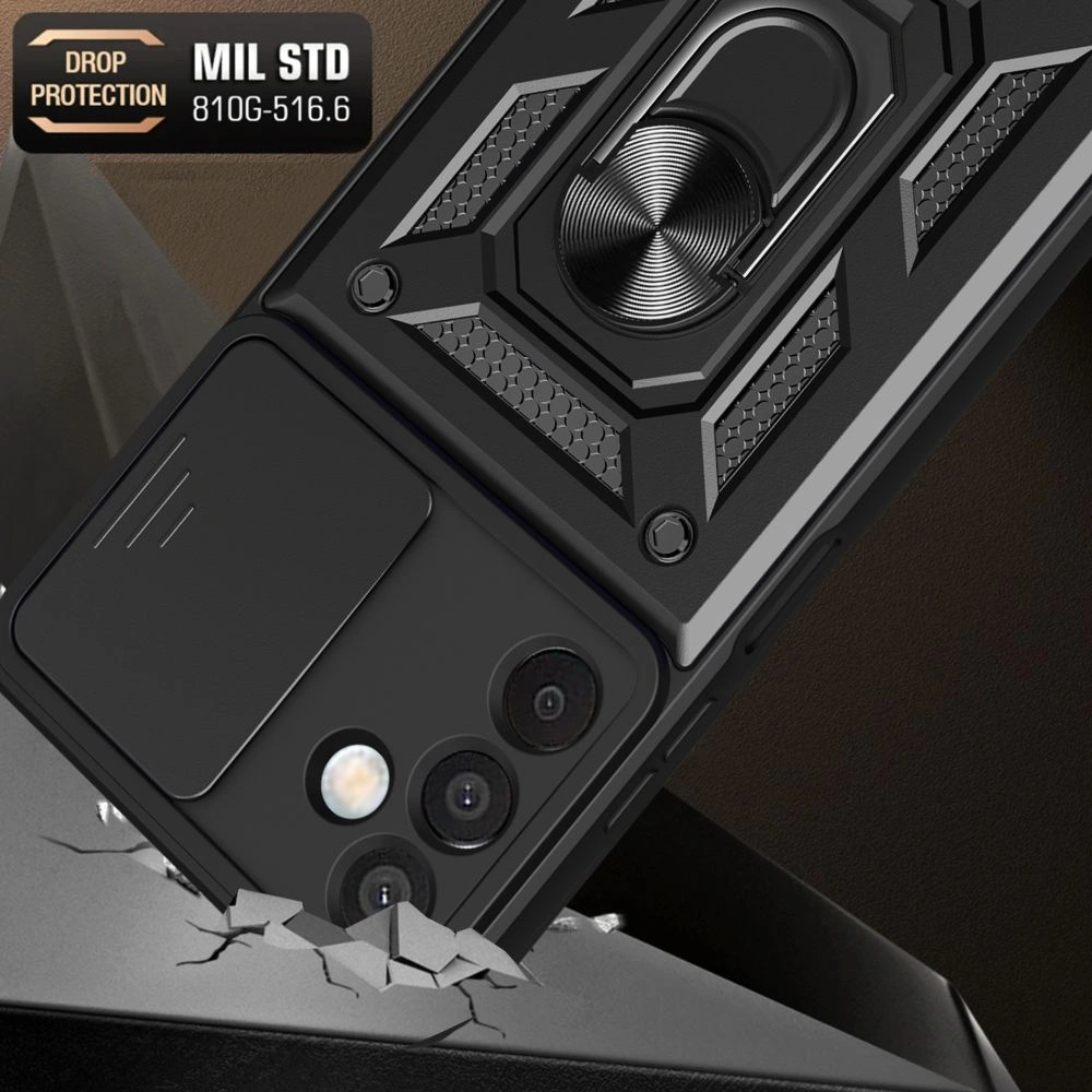Hurtownia GSM - Etui Tech-Protect CamShield Pro Samsung Galaxy M15 5G Negru - THP2762 - {ean13} - Hurt