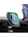 Wholesale ESR Halolock QI2 car holder for cockpit / air vent with 15W wireless charger Black - ESR764 - {ean13} - Hurt