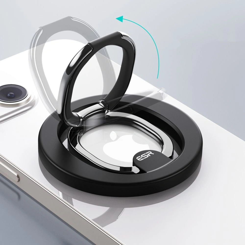 Hurtownia GSM - Următorul pe deget ESR Halolock MagSafe Phone Ring Stand Negru - ESR765 - {ean13} - Hurt