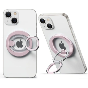 Uchycení na prst ESR Halolock MagSafe Phone Ring Stand Pastel Pink