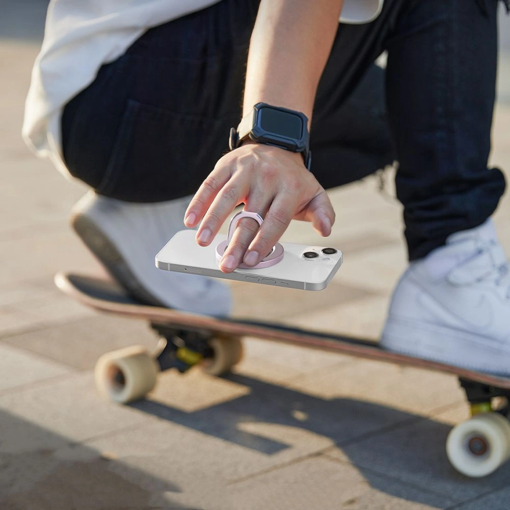 Hurtownia GSM - Uchwyt pe deget ESR Halolock MagSafe Phone Ring Stand Roz Pastel - ESR766 - {ean13} - Hurt