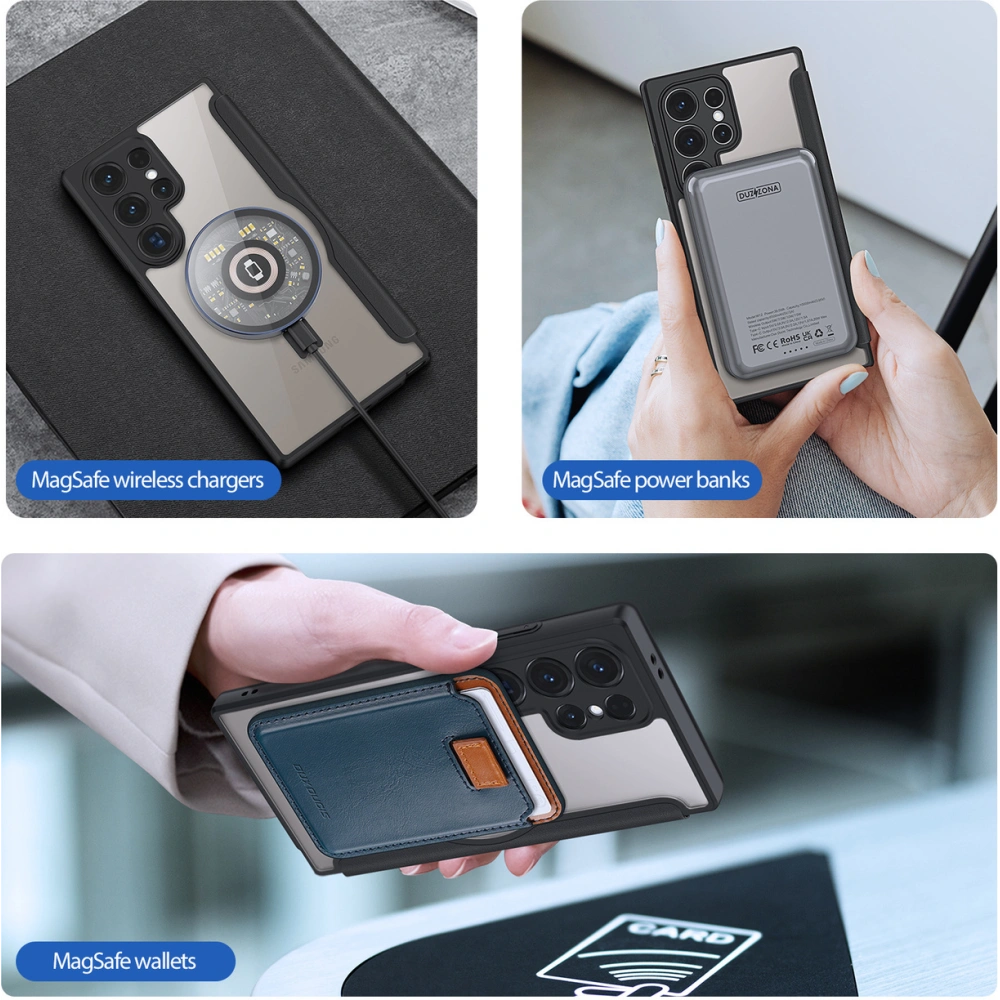 Hurtownia GSM - Etui Dux Ducis Skin X Pro Samsung Galaxy S24 Ultra černé - DDS1968 - {ean13} - Hurt