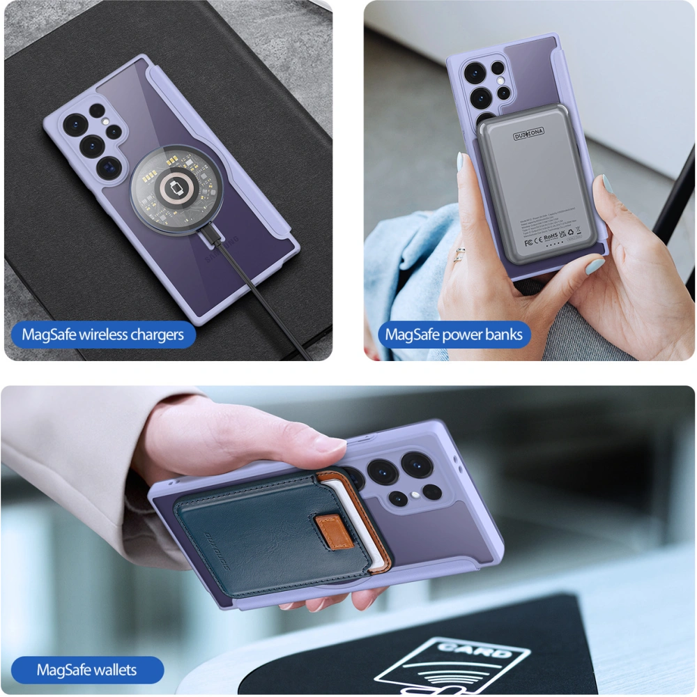 Hurtownia GSM - Etui Dux Ducis Skin X Pro Samsung Galaxy S24 Ultra violet - DDS1969 - {ean13} - Hurt