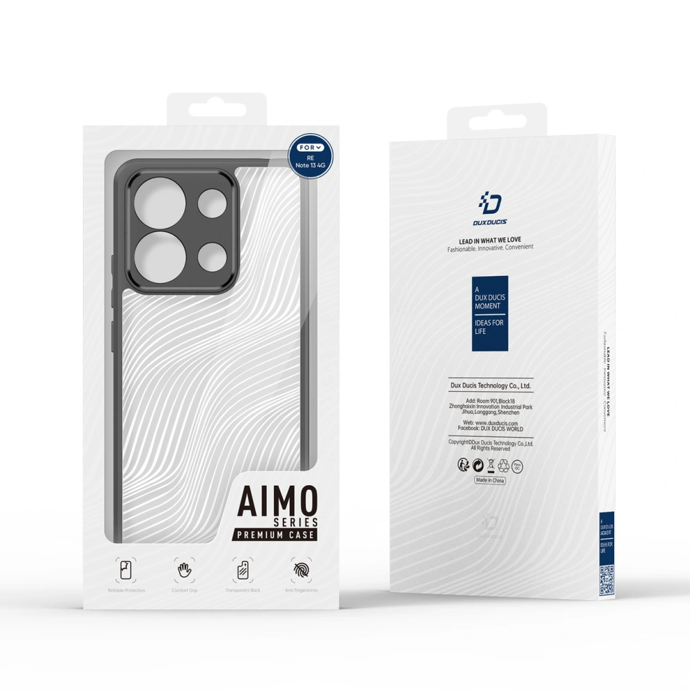 Hurtownia GSM - Case Dux Ducis Aimo Xiaomi Redmi Note 13 4G schwarz - DDS1976 - {ean13} - Hurt