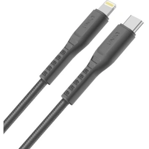 UNIQ Cable MFI Flex USB-C-Lightning 18W charcoal grey