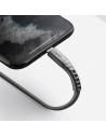 Hurtownia GSM - UNIQ Kabel MFI Flex USB-C-Lightning 18W nylonowy szary/charcoal grey - UNIQ127GRY - {ean13} - Hurt