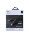 Hurtownia GSM - UNIQ Kabel MFI Flex USB-C-Lightning 18W nylon grau/charcoal grey - UNIQ127GRY - {ean13} - Hurt