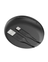 Hurtownia GSM - UNIQ Kabel MFI Halo Lightning 2.4A nylon gewickelt 1,2m schwarz/midnight black - UNIQ128BLK - {ean13} - Hurt