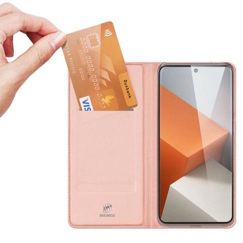 Etui Dux Ducis Skin Pro Xiaomi Redmi Note 13 Pro+ Plus 5G różowe