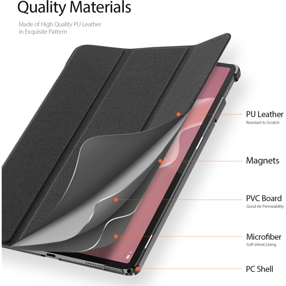 Wholesale Dux Ducis Domo Lenovo Tab M11 black - DDS1988 - {ean13} - Hurt