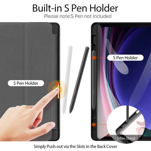 Etui Dux Ducis Domo Samsung Galaxy Tab S9 czarne