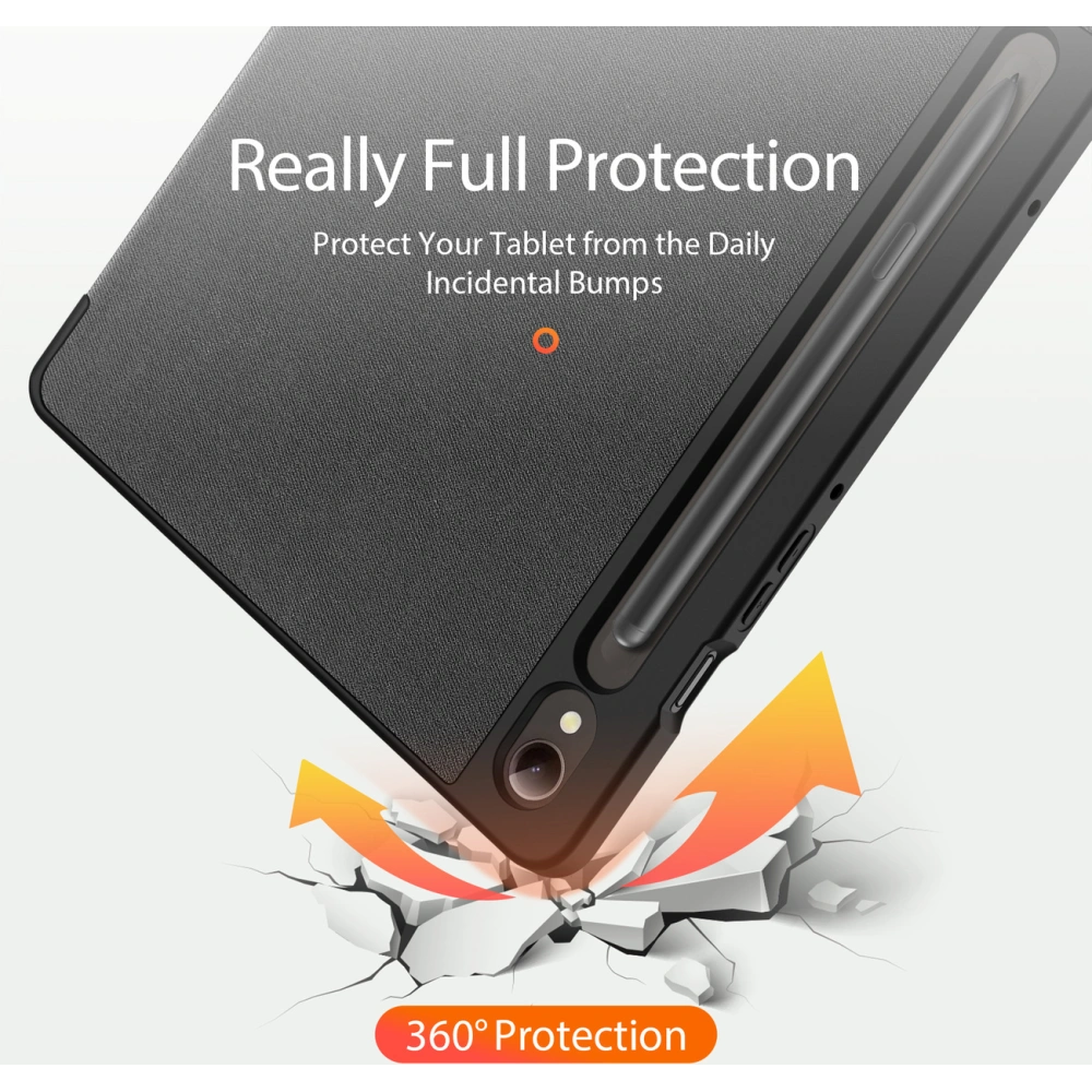 Hurtownia GSM - Etui Dux Ducis Domo Samsung Galaxy Tab S9 černé - DDS1989 - {ean13} - Hurt