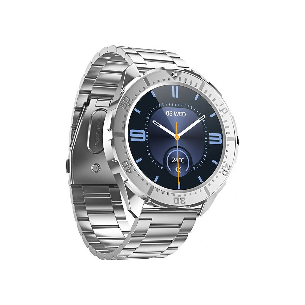 Hurtownia GSM - Chytré hodinky Blitzwolf BW-AT3 Bluetooth 5.0 IP67 stříbrné - BLZ592 - {ean13} - Hurt