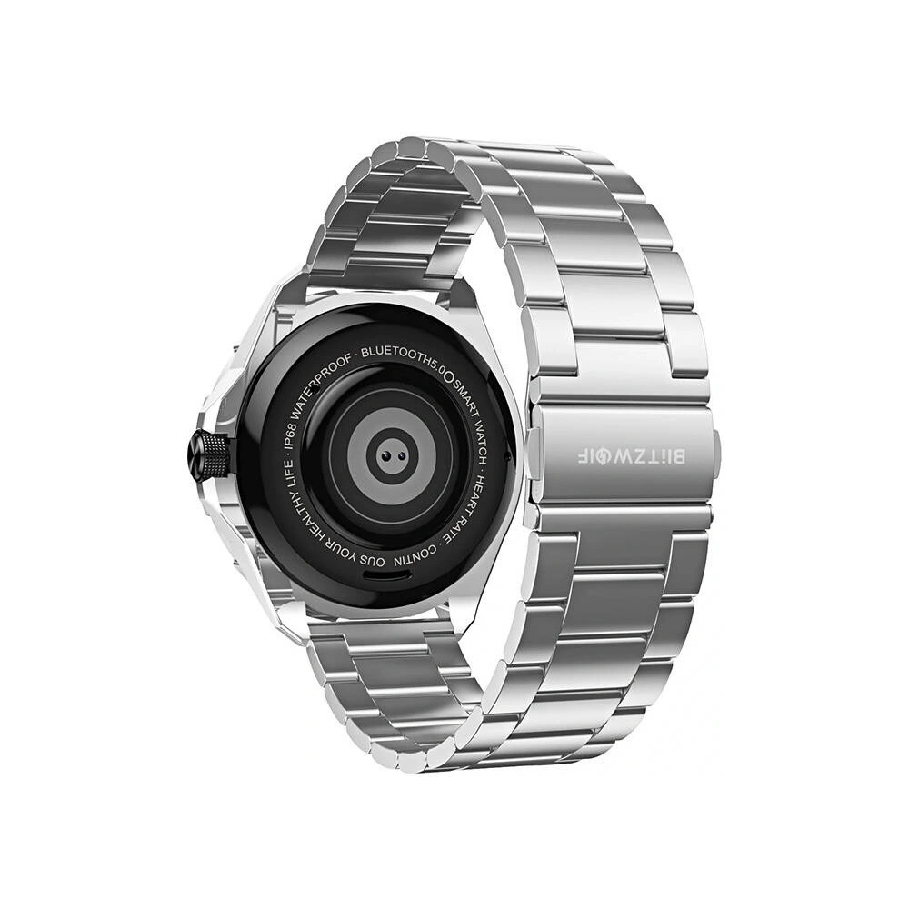 Wholesale Blitzwolf BW-AT3 smartwatch Bluetooth 5.0 IP67 silver - BLZ592 - {ean13} - Hurt